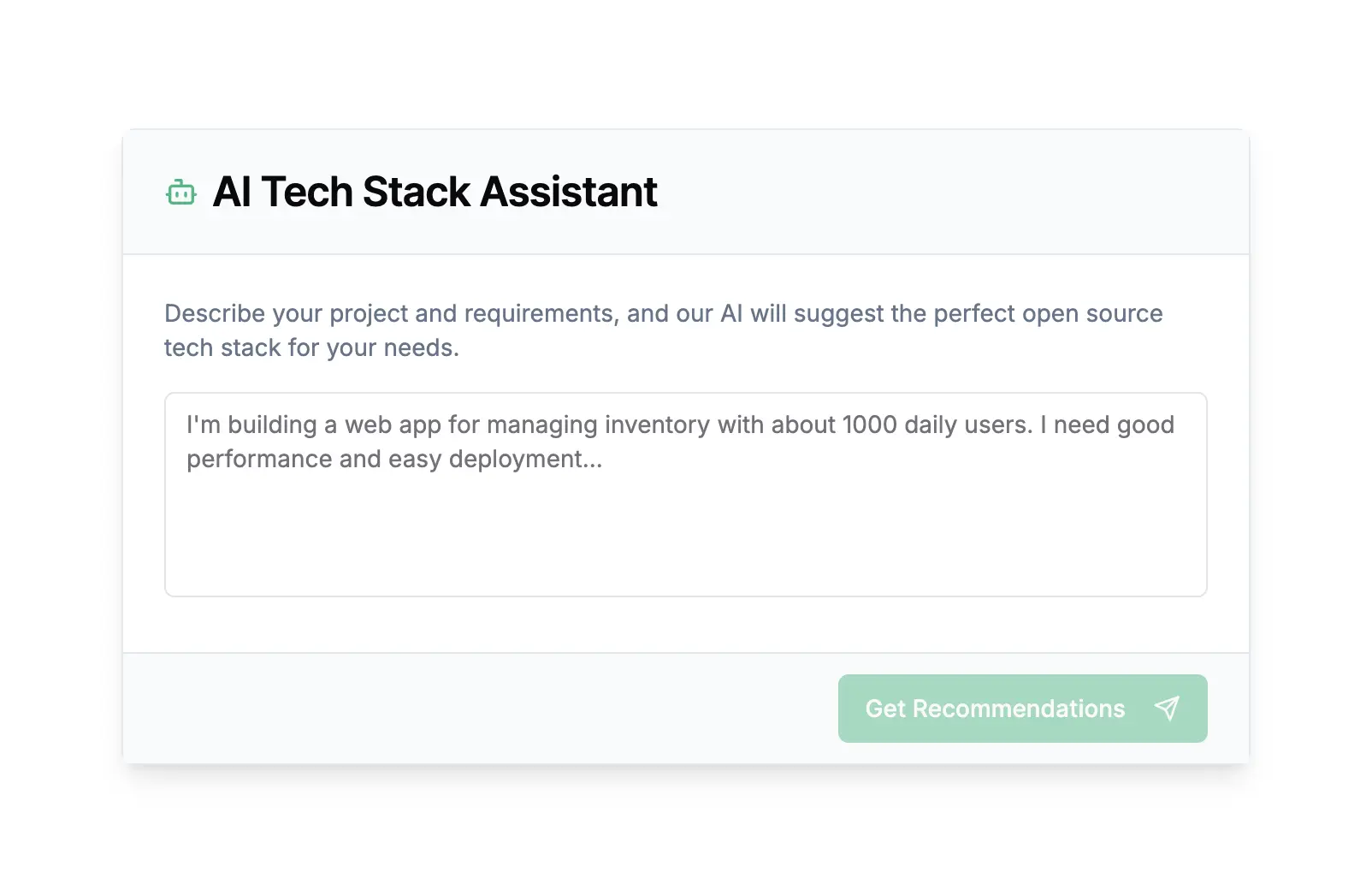 Intelligent Aggregator Platform – search with AI